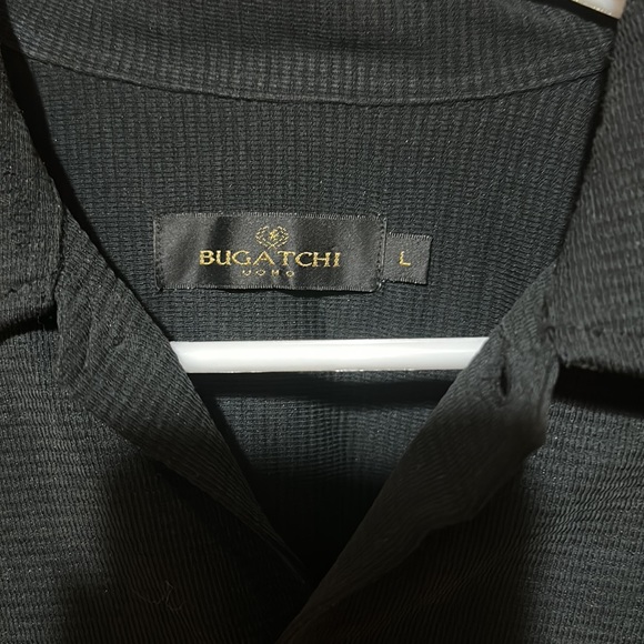 bugatchi button up short sleeve L - Picture 2 of 2